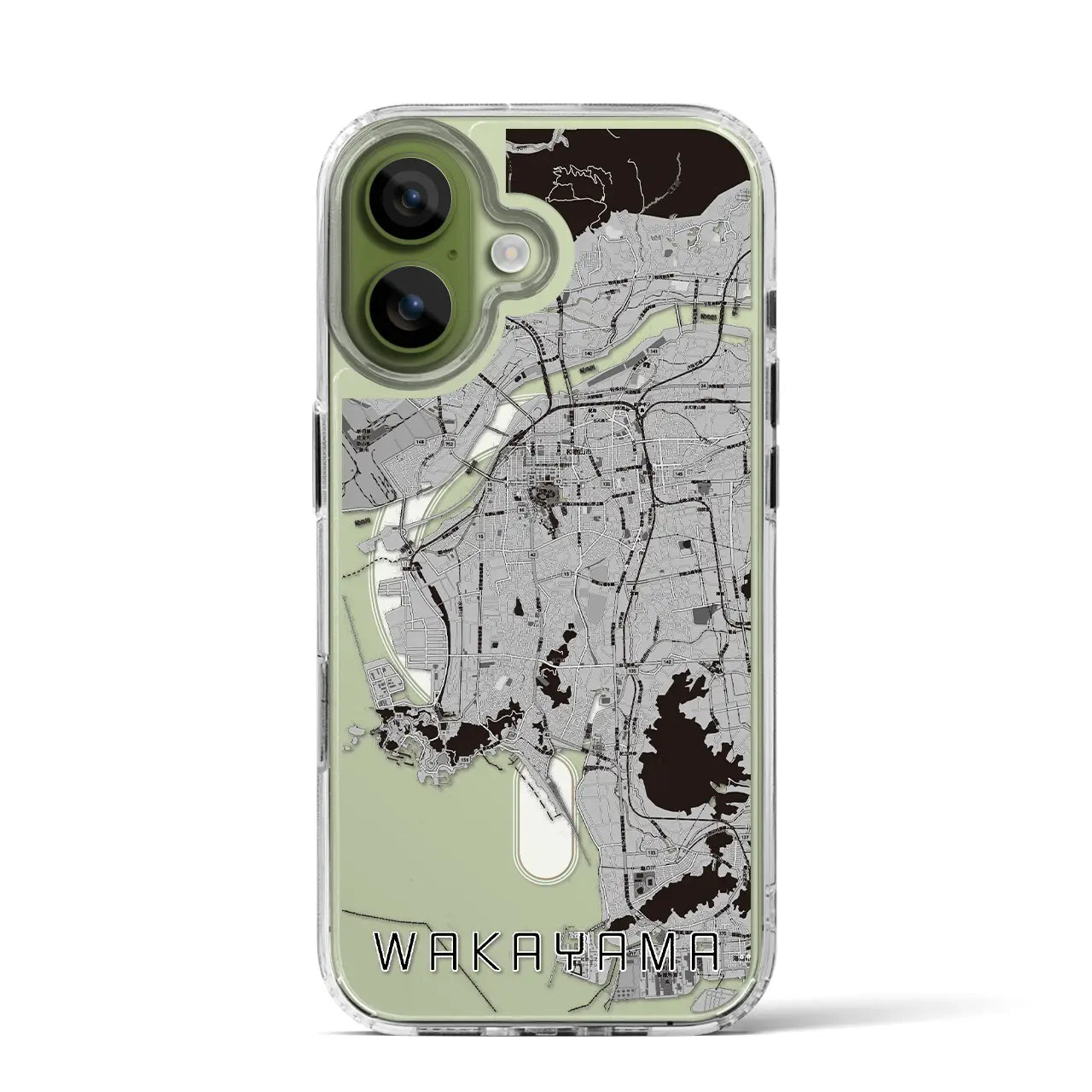 【和歌山（和歌山県）】地図柄iPhoneケース（MagSafeタイプ）