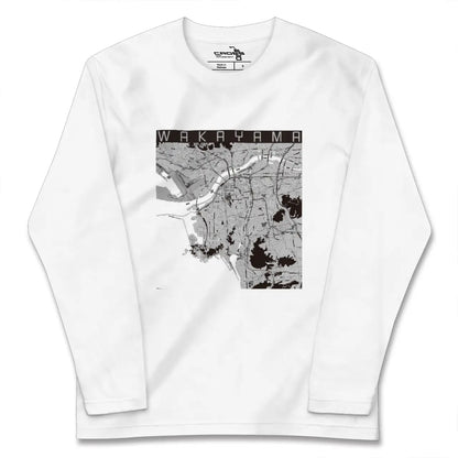 【和歌山（和歌山県）】地図柄ロングスリーブTシャツ