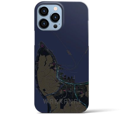 【稚内（北海道）】地図柄iPhoneケース（バックカバータイプ）