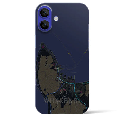 【稚内（北海道）】地図柄iPhoneケース（バックカバータイプ）