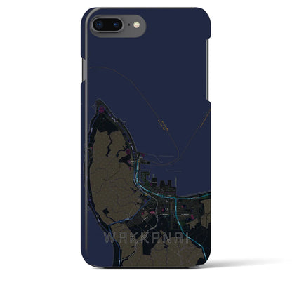 【稚内（北海道）】地図柄iPhoneケース（バックカバータイプ）