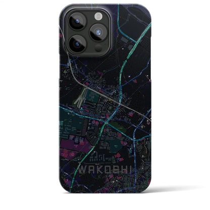 【和光市（埼玉県）】地図柄iPhoneケース（バックカバータイプ）