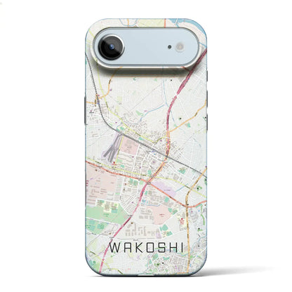 【和光市（埼玉県）】地図柄iPhoneケース（バックカバータイプ）