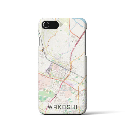 【和光市（埼玉県）】地図柄iPhoneケース（バックカバータイプ）