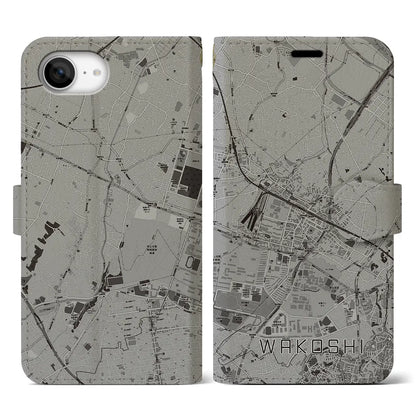 【和光市（埼玉県）】地図柄iPhoneケース（手帳タイプ）