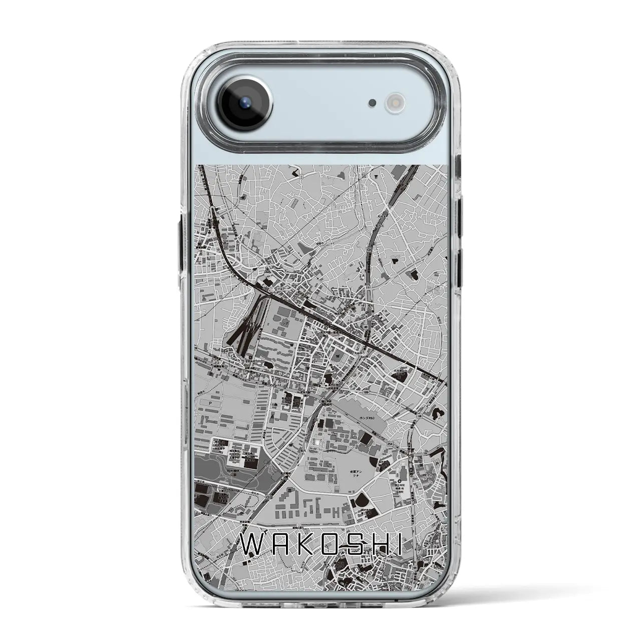 【和光市（埼玉県）】地図柄iPhoneケース（MagSafeタイプ）