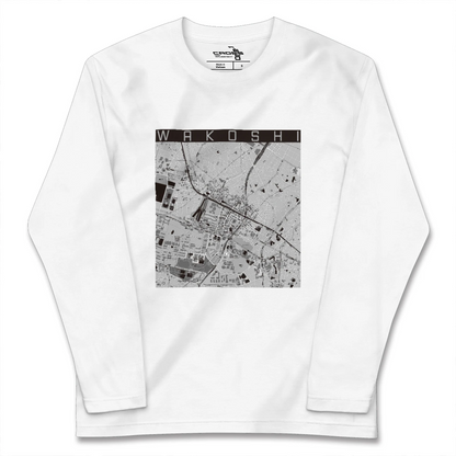 【和光市（埼玉県）】地図柄ロングスリーブTシャツ