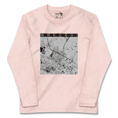 【和光市（埼玉県）】地図柄ロングスリーブTシャツ