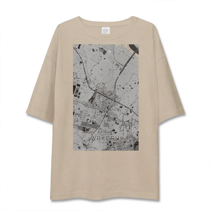 【和光市（埼玉県）】地図柄ビッグシルエットTシャツ