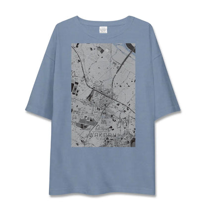 【和光市（埼玉県）】地図柄ビッグシルエットTシャツ