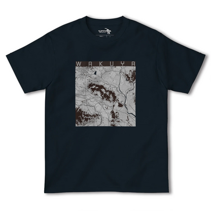 【涌谷（宮城県）】地図柄ヘビーウェイトTシャツ