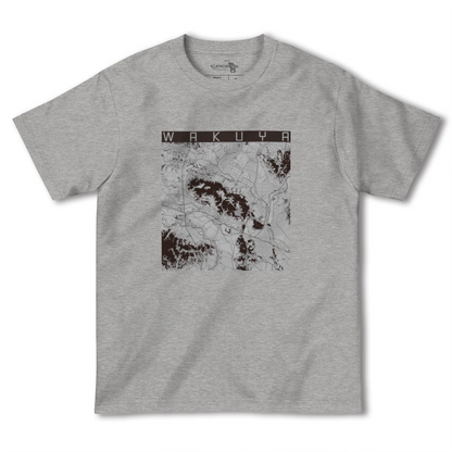 【涌谷（宮城県）】地図柄ヘビーウェイトTシャツ
