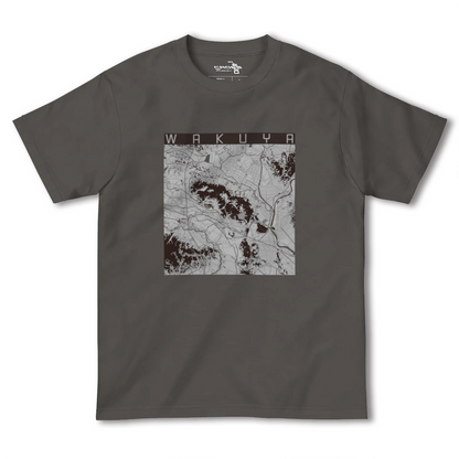 【涌谷（宮城県）】地図柄ヘビーウェイトTシャツ