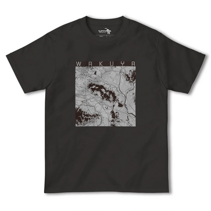 【涌谷（宮城県）】地図柄ヘビーウェイトTシャツ