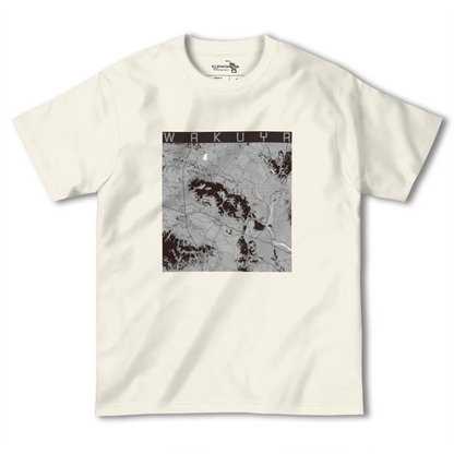 【涌谷（宮城県）】地図柄ヘビーウェイトTシャツ