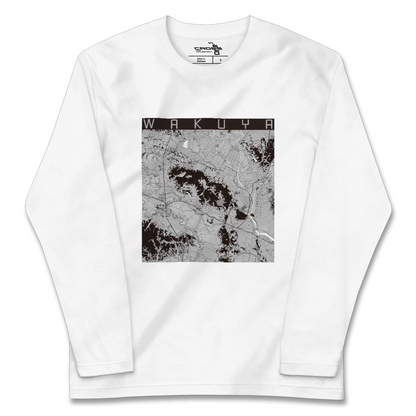 【涌谷（宮城県）】地図柄ロングスリーブTシャツ