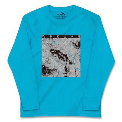 【涌谷（宮城県）】地図柄ロングスリーブTシャツ