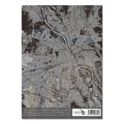 【ワルシャワ（ポーランド）】Map World クリアファイル