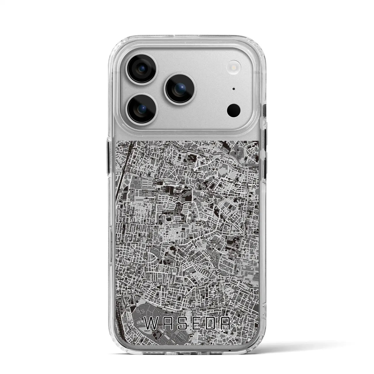 【早稲田2（東京都）】地図柄iPhoneケース（MagSafeタイプ）