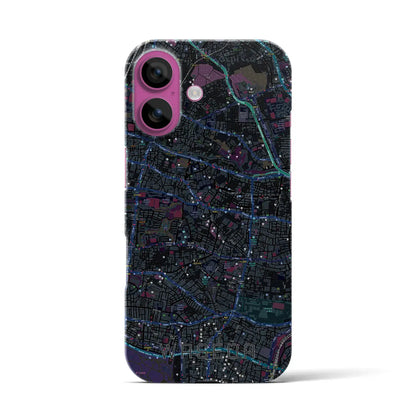 【早稲田（東京都）】地図柄iPhoneケース（バックカバータイプ）