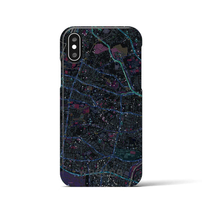 【早稲田（東京都）】地図柄iPhoneケース（バックカバータイプ）