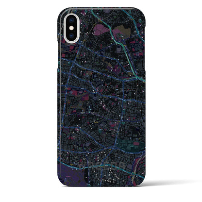 【早稲田（東京都）】地図柄iPhoneケース（バックカバータイプ）