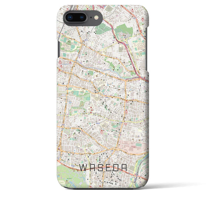 【早稲田（東京都）】地図柄iPhoneケース（バックカバータイプ）