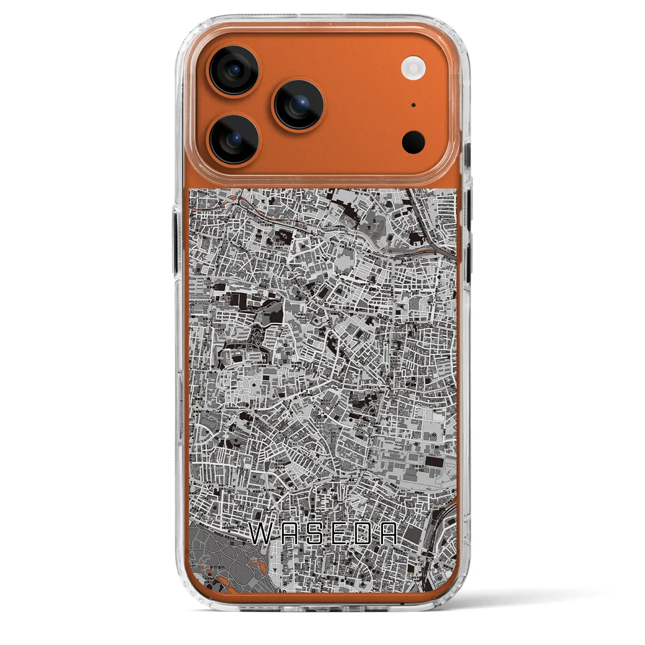【早稲田（東京都）】地図柄iPhoneケース（MagSafeタイプ）