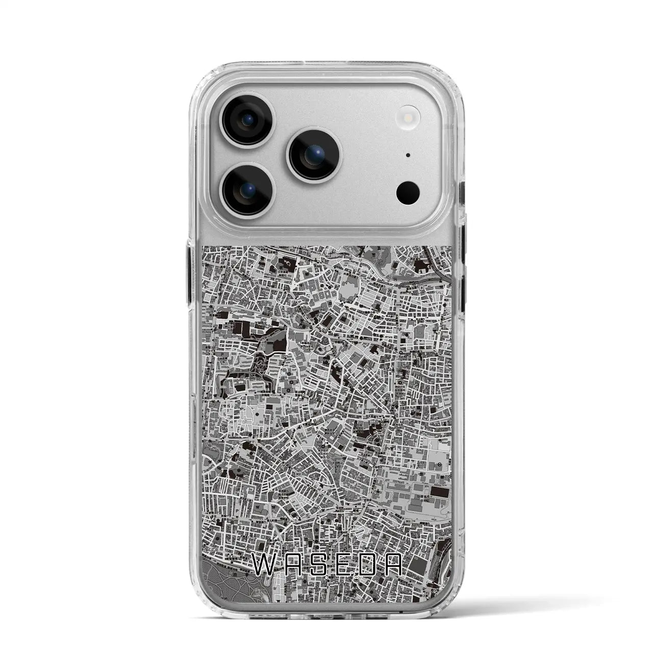 【早稲田（東京都）】地図柄iPhoneケース（MagSafeタイプ）