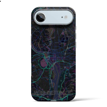 【ワシントンD.C.（アメリカ）】地図柄iPhoneケース（バックカバータイプ）