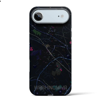 【鷲宮（埼玉県）】地図柄iPhoneケース（バックカバータイプ）