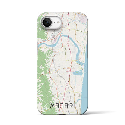 【亘理（宮城県）】地図柄iPhoneケース（バックカバータイプ）