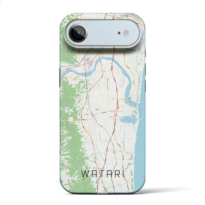 【亘理（宮城県）】地図柄iPhoneケース（バックカバータイプ）