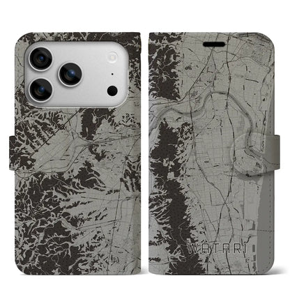 【亘理（宮城県）】地図柄iPhoneケース（手帳タイプ）