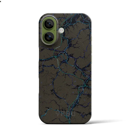 【養父（兵庫県）】地図柄iPhoneケース（バックカバータイプ）