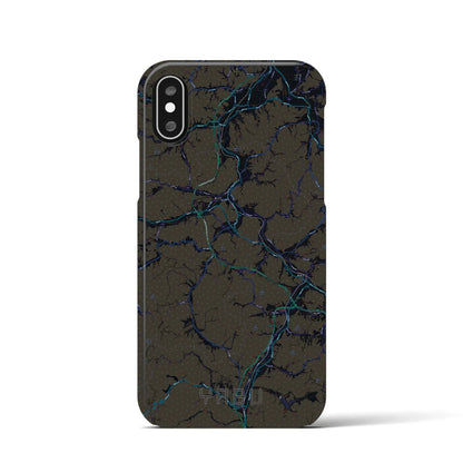 【養父（兵庫県）】地図柄iPhoneケース（バックカバータイプ）