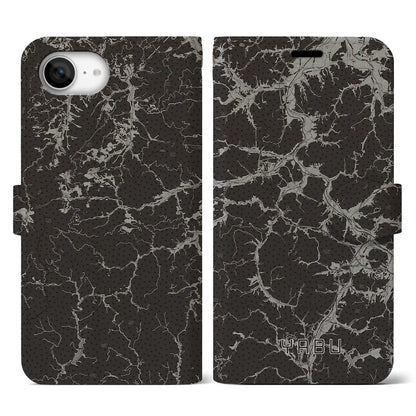 【養父（兵庫県）】地図柄iPhoneケース（手帳タイプ）