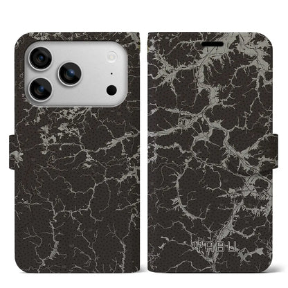 【養父（兵庫県）】地図柄iPhoneケース（手帳タイプ）