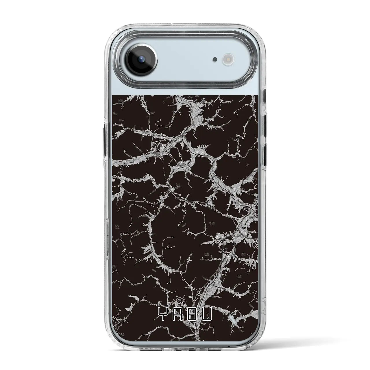 【養父（兵庫県）】地図柄iPhoneケース（MagSafeタイプ）