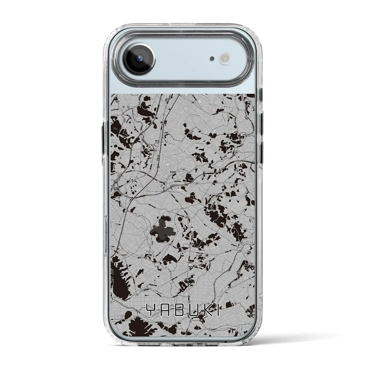 【矢吹（福島県）】地図柄iPhoneケース（MagSafeタイプ）