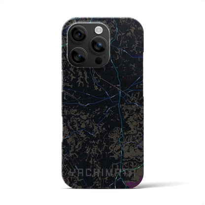 【八街（千葉県）】地図柄iPhoneケース（バックカバータイプ）