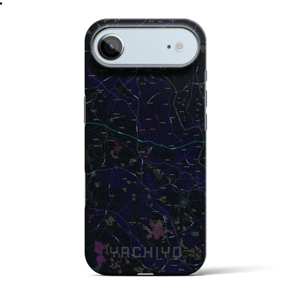 【八千代（茨城県）】地図柄iPhoneケース（バックカバータイプ）