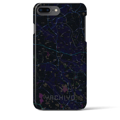 【八千代（茨城県）】地図柄iPhoneケース（バックカバータイプ）