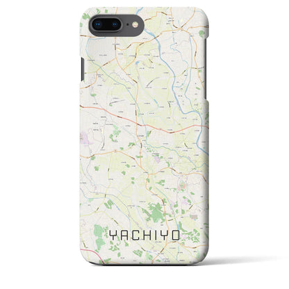 【八千代（茨城県）】地図柄iPhoneケース（バックカバータイプ）
