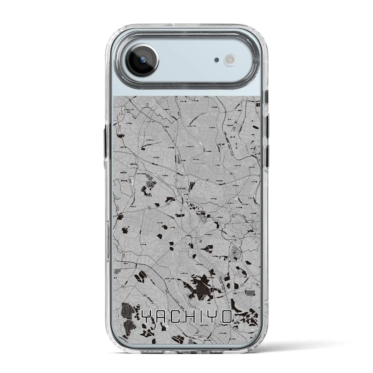 【八千代（茨城県）】地図柄iPhoneケース（MagSafeタイプ）