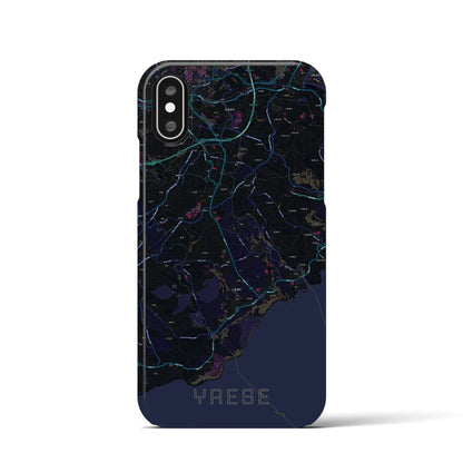 【八重瀬（沖縄県）】地図柄iPhoneケース（バックカバータイプ）