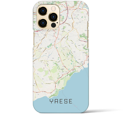 【八重瀬（沖縄県）】地図柄iPhoneケース（バックカバータイプ）