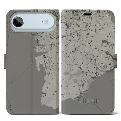 【八重瀬（沖縄県）】地図柄iPhoneケース（手帳タイプ）