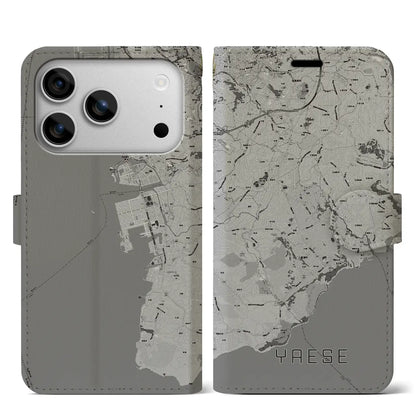 【八重瀬（沖縄県）】地図柄iPhoneケース（手帳タイプ）