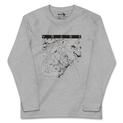 【八重瀬（沖縄県）】地図柄ロングスリーブTシャツ